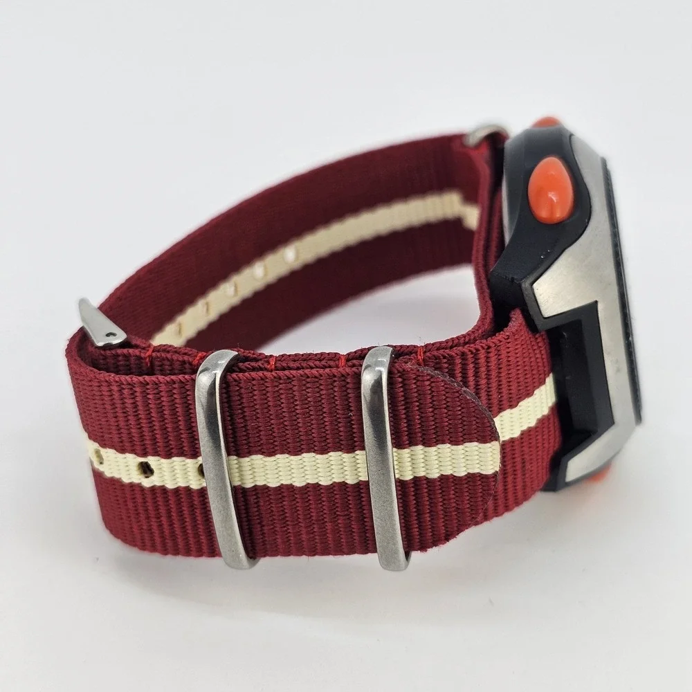 Chicago‎ Bears Digital Men's Watch Game Time 44MM New Canvas Band New Battery